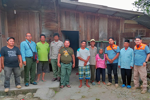Outreach Activity to Prevent Orangutan Capture in Ramba Sihasur Village, South Tapanuli Regency (September 29, 2020)