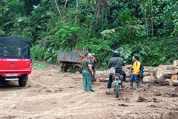 Joint Patrol in Huta Imbaru, Sipirok, South Tapanuli (September 10, 2021)