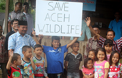 SCORPION Animal Reading House is Inaugurated in Aceh (September 7, 2018)