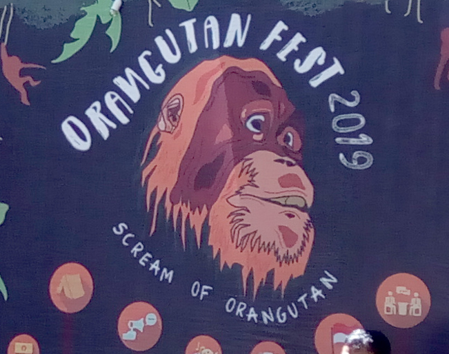 Orangutan Festival 2019 at Grand Forest Park Bukit Barisan, Sumatra (August 17, 2019)