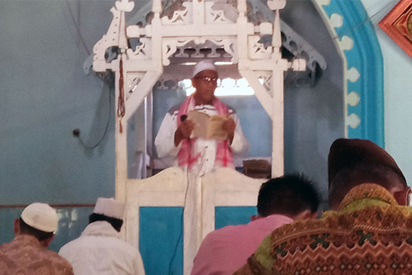 Awareness Campaign for Protection of Tapanuli Orangutan at Al-Ikhlas Mosque in Simaninggir Village, South Tapanuli (October 30, 2020)