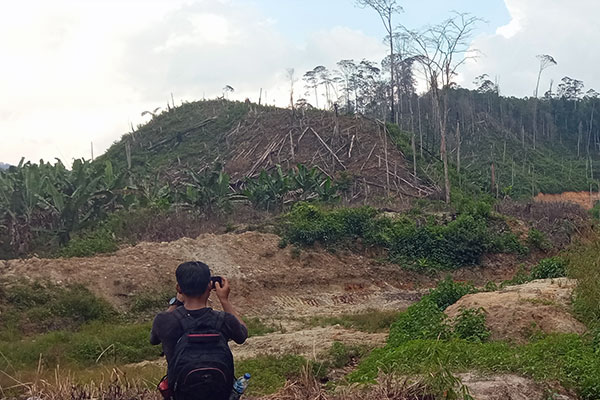 Joint Patrol in Dolok Sanggul Village, Batang Toru Ecosystem, Sumatra (November 14, 2020)