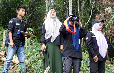 Joint Patrol  to Prevent illegal Hunting of Tapanuli orangutan (March 19, 2020)