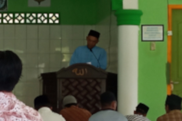 Awareness Campaign at Jamik Mosque, Central Tapanuli, Sumatra (April 23, 2021)