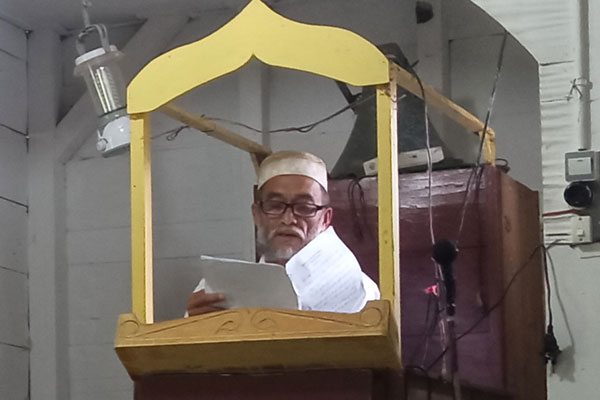 Awareness Campaign at Sitandiang Mosque, South Tapanuli (June 25, 2021)