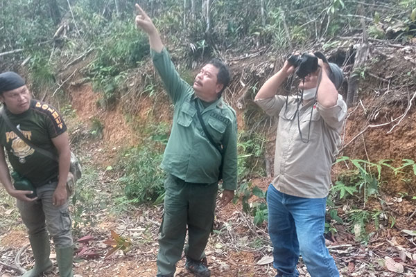 Joint Patrol in Sampean Village, Batangtoru Ecosystem, Sumatra (July 15, 2021)