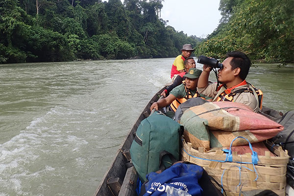 Joint Patrol in Sikundur, Sumatra (August 15, 2021)