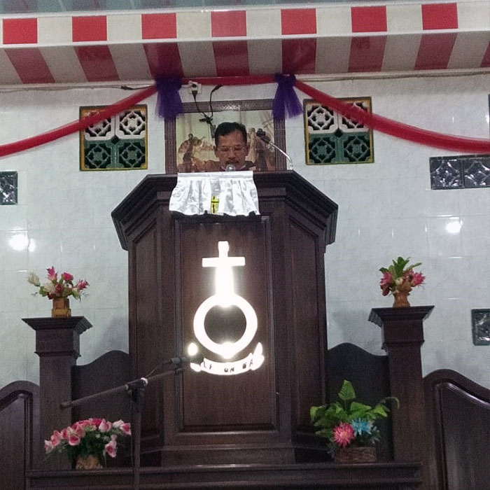 Awareness Campaign for Protection of Tapanuli Orangutans at HKBP Church, Sipan Village, Central Tapanuli Regency (May 24, 2021)